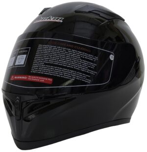 Casco para Moto Jiekai JK-316 Flat Black - (Dark Visor)