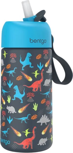 Garrafa Termica Bentgo Kids Water Bottle - BGKSTBL-DINO