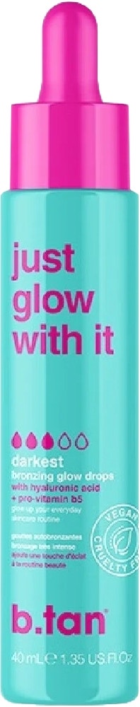 Gotas Bronceadoras B.Tan Just Glow With It - 40mL