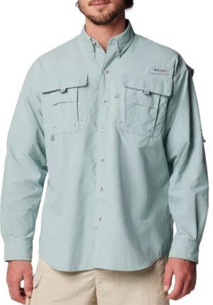 Camisa Columbia Bahama II 1011621-461 Brushed Blue - Masculina