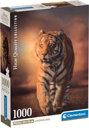 Rompecabeza Tiger High Quality Collection Clementoni - 39773 (1000 pzs)