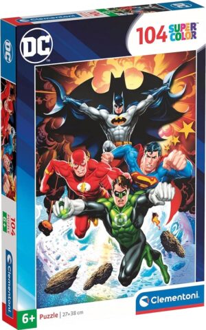 Rompecabeza DC Comics Justice League Clementoni - 25723 (104 pzs)