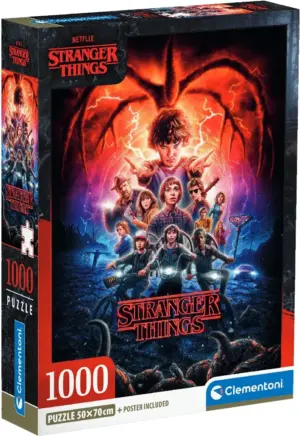 Rompecabeza Stranger Things Clementoni - 39713 (1000 pzs)