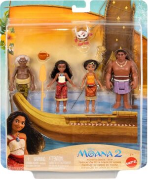 Muñecos La Tripulacion De La Conoa De Moana Disney Moana 2 Mattel - JBT53