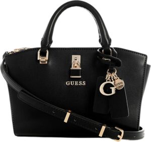 Bolsa Guess VG965576 Queensland Mini Femenina - Black