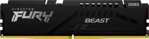 Memoria Kingston Fury Beast 16GB DDR5 6400MHz CL32 KF564C32BBE-16
