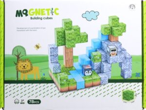 Cubos Magnéticos de Construcción Magnetic Chuang Huang - CH1281 (78 pzs)
