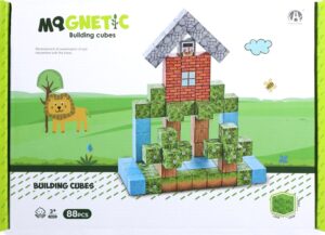 Cubos Magnéticos de Construcción Magnetic Chuang Huang - CH1327 (88 pzs)