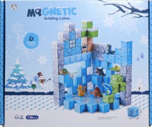 Cubos Magnéticos de Construcción Magnetic Chuang Huang - CH1265 (118 pzs)