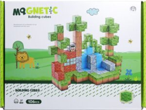 Cubos Magnéticos de Construcción Magnetic Chuang Huang - CH1288 (106 pzs)