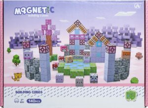 Cubos Magnéticos de Construcción Magnetic Chuang Huang - CH1333 (140 pzs)