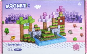 Cubos Magnéticos de Construcción Magnetic Chuang Huang - CH1334 (200 pzs)