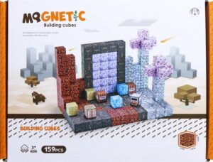 Cubos Magnéticos de Construcción Magnetic Chuang Huang - CH1338 (159 pzs)