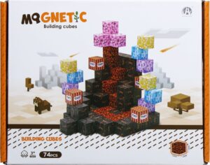 Cubos Magnéticos de Construcción Magnetic Chuang Huang - CH1351 (74 pzs)