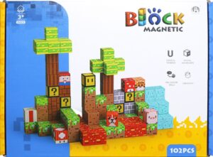 Cubos Magnéticos de Construcción Block Magnetic Chuang Huang - CH1378 (102 pzs)