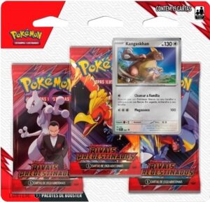 Cartas Pokémon EV10 Rivais Predestinados Kangaskhan- 100 - 10521 - (19 Cartas)