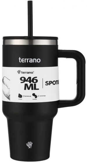 Vaso Térmico Terrano 946mL - Negro
