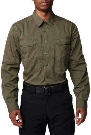 Camisa Manga Larga 5.11 Tactical Stryke 72399ABR-186 Ranger Green
