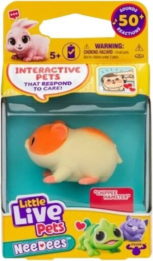 Chippee Hamster Litle Live Pets Needes Moose - 26653