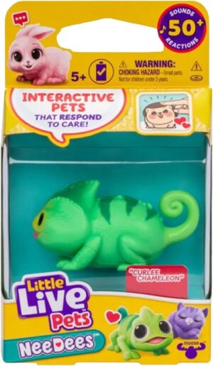 Curlee Chameleon Litle Live Pets Needes Moose  - 26653