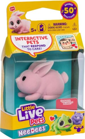 Pinkee Bunny Litle Live Pets Needes Moose - 26653