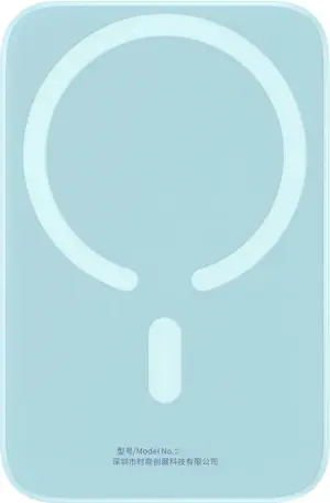 Cargador Portátil Baseus Magnetic Mini Power Bank PPCXM10 10000mAh 20W - Blue