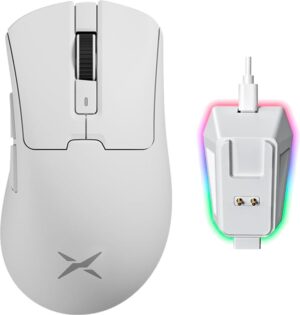 Mouse Wireless Delux M900 Pro - White