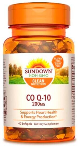 Sundown Naturals CO Q-10 200MG (40 Capsulas)