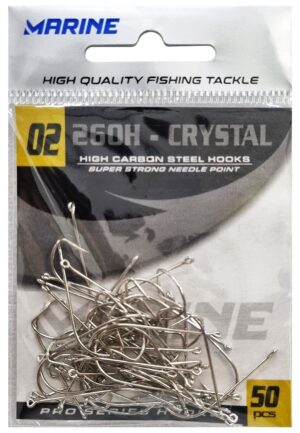 Anzuelo Marine Sports Crystal Nickel 260H 02 (50 pcs)