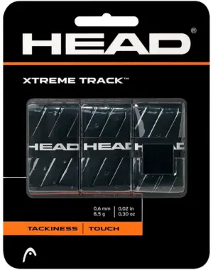 Overgrip Head Tenis Xtreme Track (3 Unidades) Negro