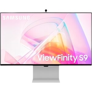 Monitor Smart Samsung ViewFinity S90PC LS27C900 27" 5K Wifi - Plata/Negro