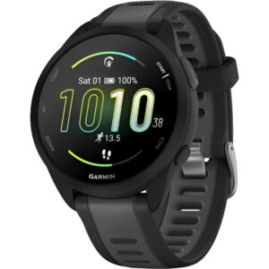 Reloj Smartwatch Garmin Forerunner 165 Basic - Black/Slate Gray (010-02863-20)