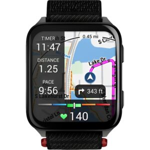 Reloj Smartwatch Garmin Venu X1 - Black/Slate Titanium (010-02980-00)