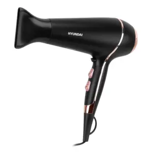 HYUNDAI SECADOR HC-122 1800W/2VEL/3TEMP 220V BLACK