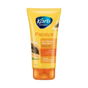 KARIS JABON LIQUIDO FACIAL PAPAYA TAN CLEARING FACE WASH 150ML