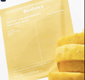 BIODANCE RADIANT VITA NIACINAMIDE REAL DEEP MASK(34G)