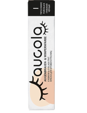 AUCOLA PURE BLACK 1  EYEBROW & EYELASH TINT 15ML