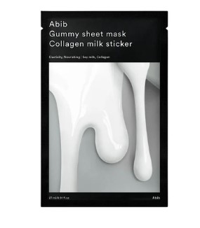 ABIB GUMMY SHEET MASK COLLAGEN MILK STICKER