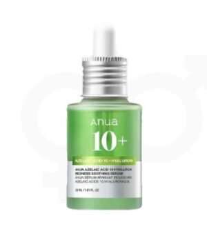 ANUA AZELAIC ACID 10 HYALURON REDNESS SOOTHING SERUM 30ML