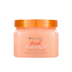TREE HUT PINK CHAMPAGNE SHEA SUGAR SCRUB 510G